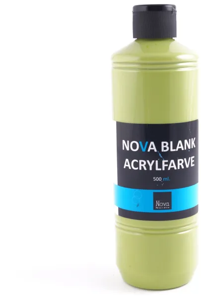 Nova akrylfärg blank 500 ml. Ljusgrön