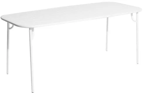 Petite Friture WEEK-END Rektangulärt Bord Vitt