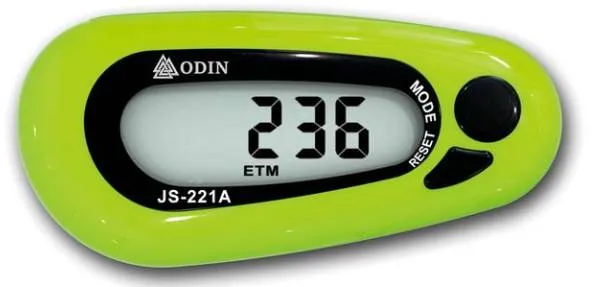 Odin Professionell 3D Stegräknare Limegrön